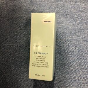 SkinCeuticals C E Ferulic Serum - Cream and Black